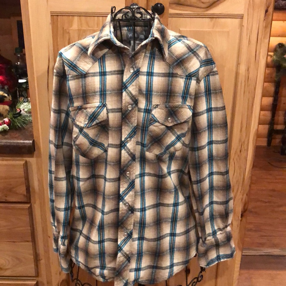 Men’s Wrangler Flannel Shirt
